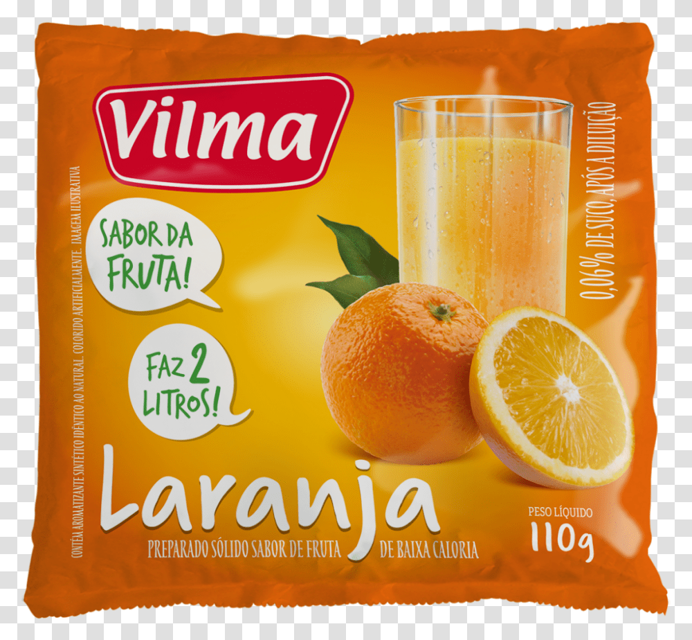 Laranja 110g Vilma Alimentos, Juice, Beverage, Drink, Orange Juice Transparent Png