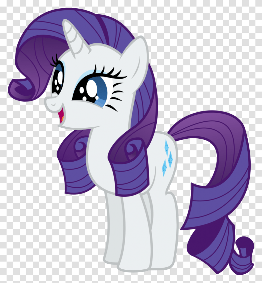 Large 35 Friendship Is Magic Rarity, Flower Transparent Png