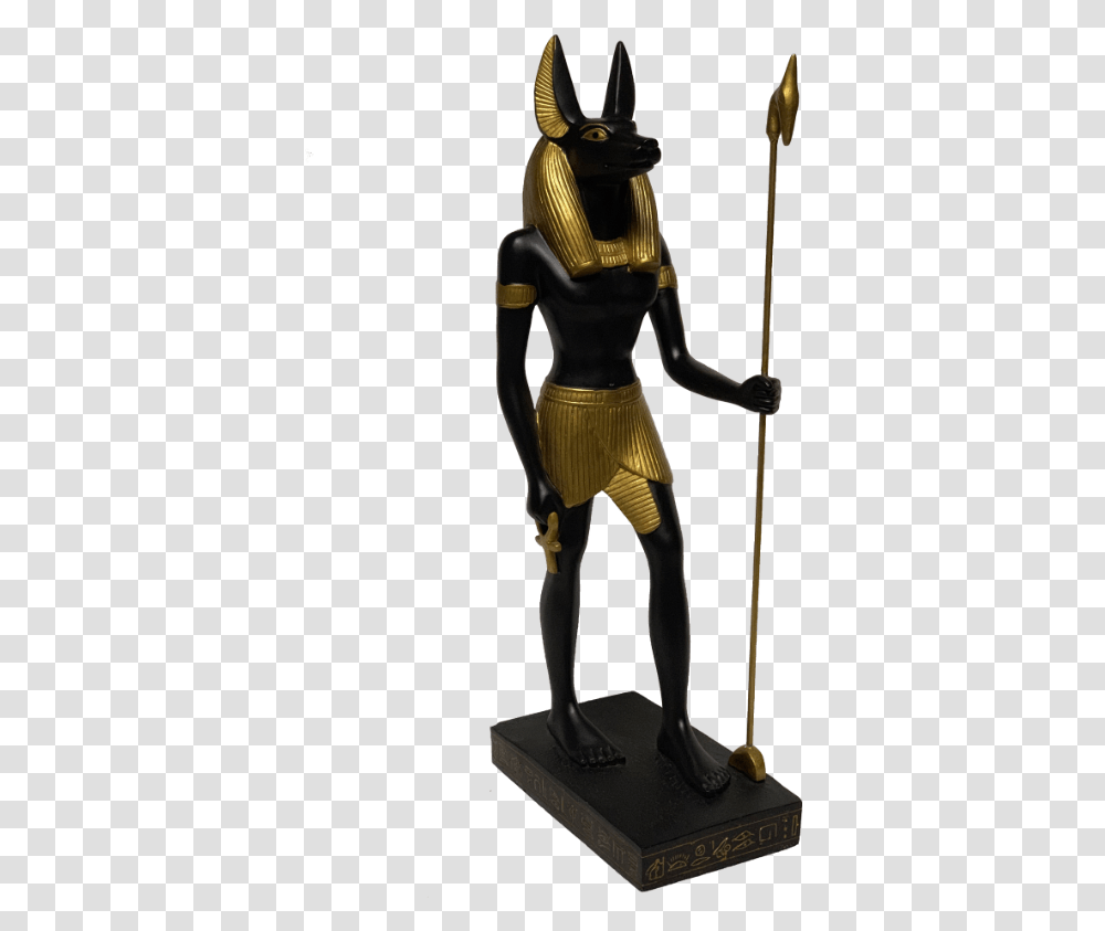 Large Anubis Figurine, Toy, Bronze, Clothing, Apparel Transparent Png