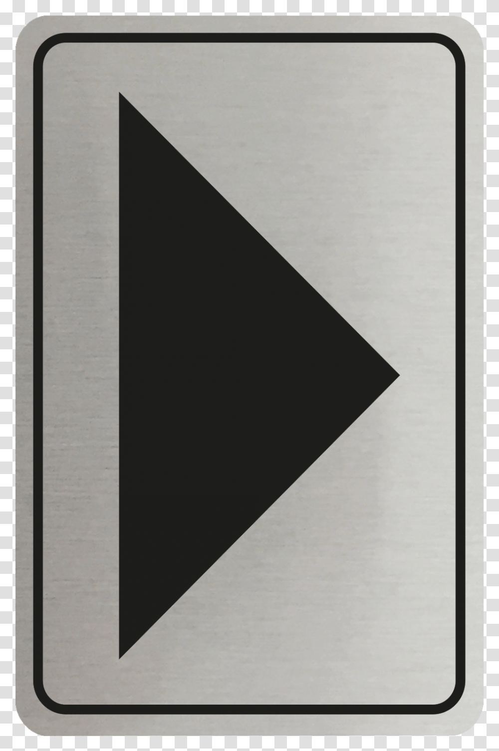 Large Arrow Door Sign Triangle, Label, Modern Art Transparent Png