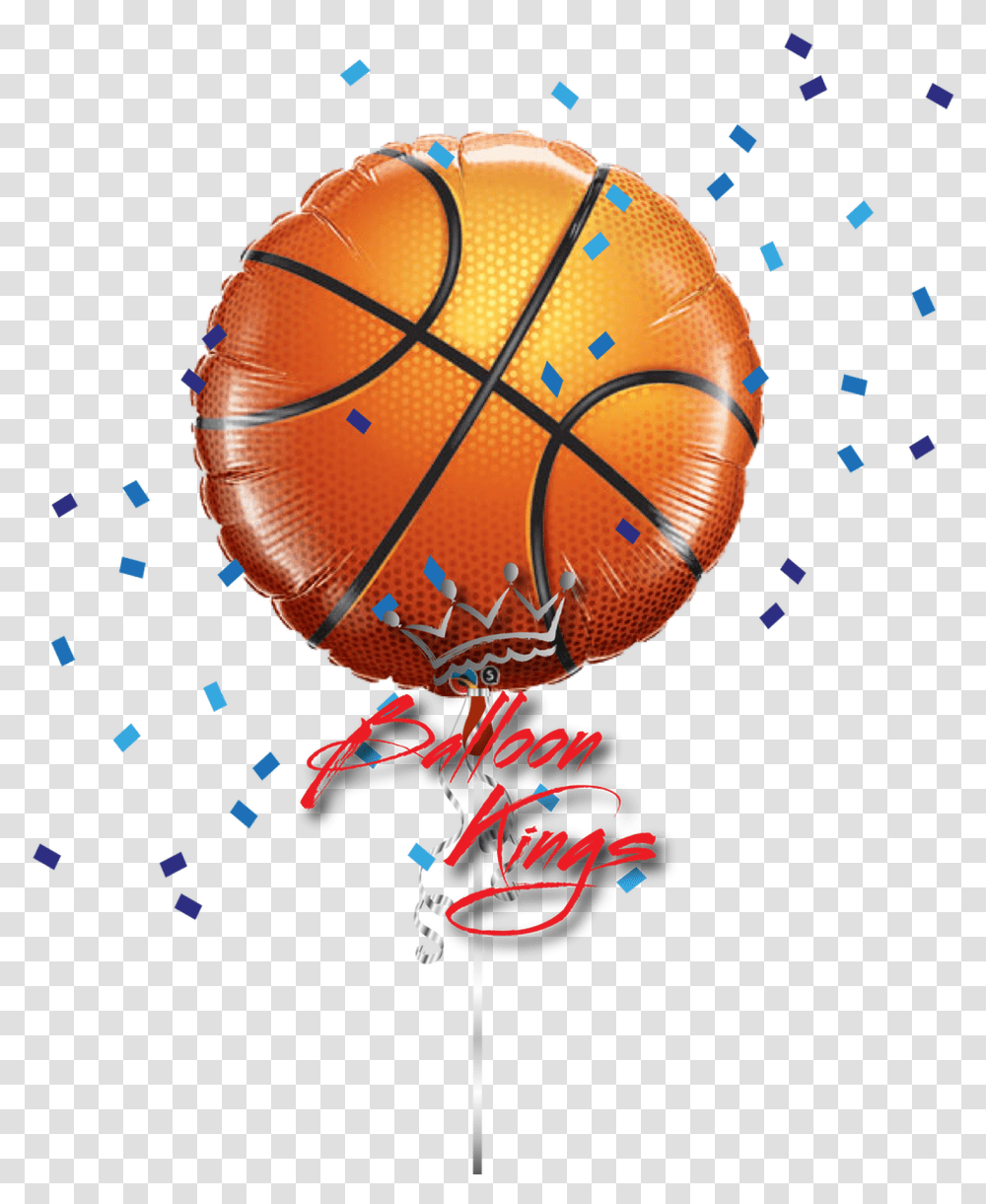 Large Basketball Basketball Balloon, Sport, Sports, Team Sport, Paper Transparent Png