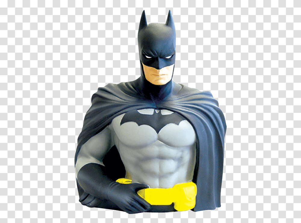 Large Batman Piggy Bank, Person, Human, Hand Transparent Png