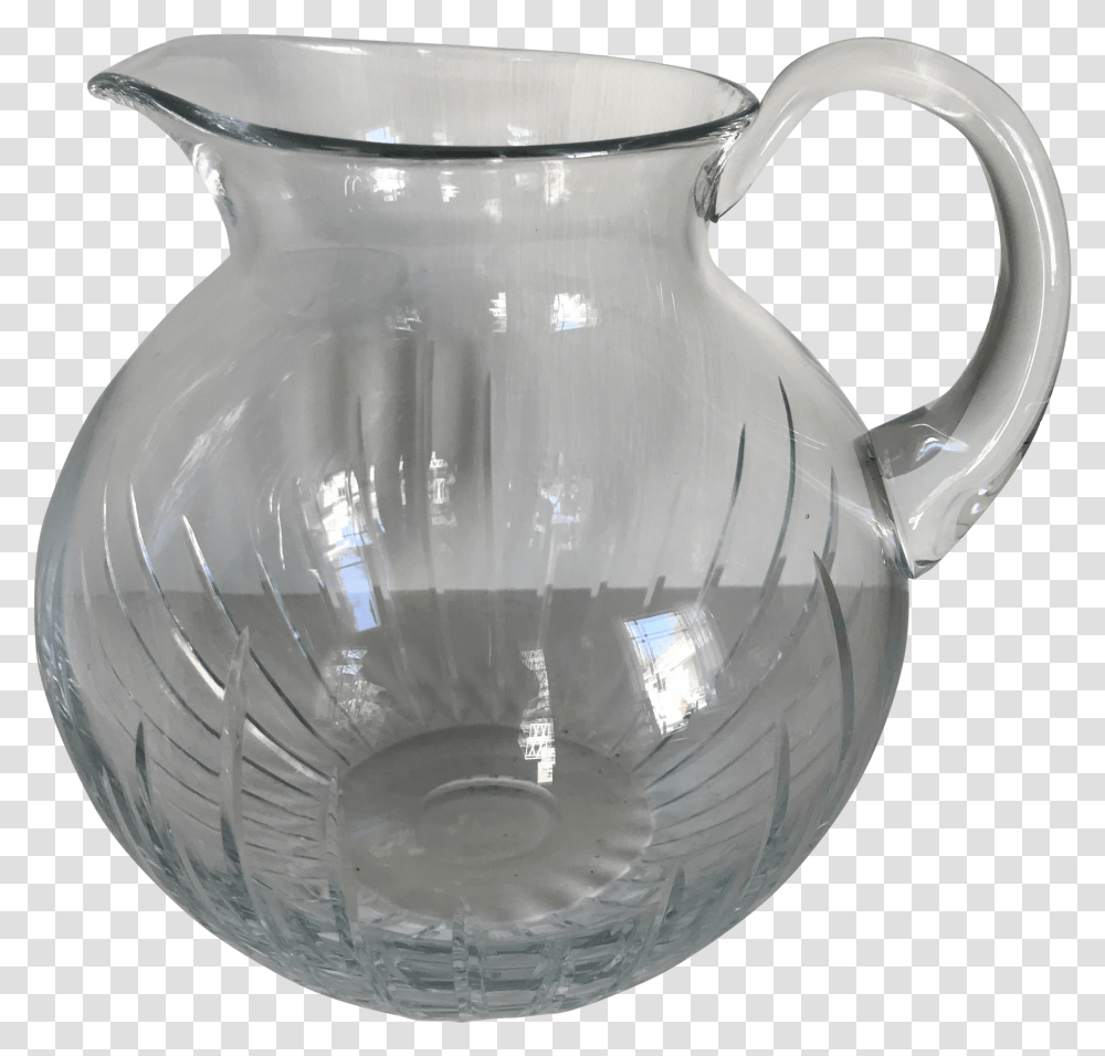 Large Block Crystal Water Pitcher Made In Poland Jug, Water Jug, Mixer, Appliance Transparent Png
