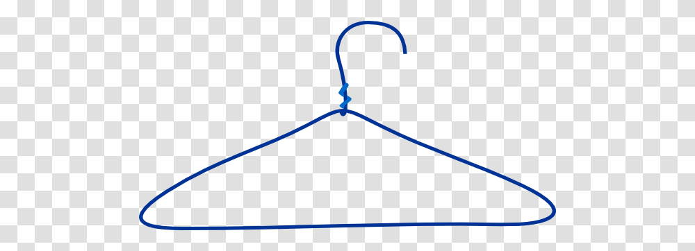 Large Blue Clothes Hanger Clip Art Transparent Png