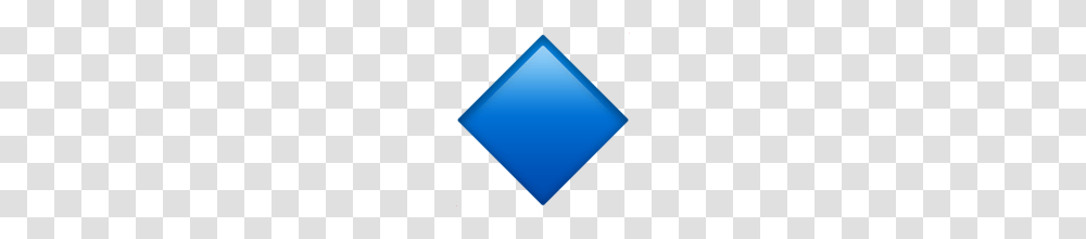 Large Blue Diamond Emoji On Apple Ios, Lighting, Triangle, Electronics, Computer Transparent Png