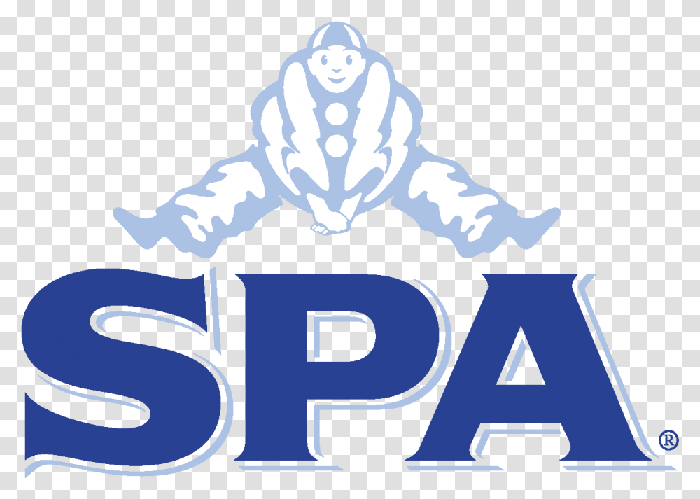 Large Blue Spa Logo Spa Water Logo, Amphibian, Wildlife, Animal, Toad Transparent Png