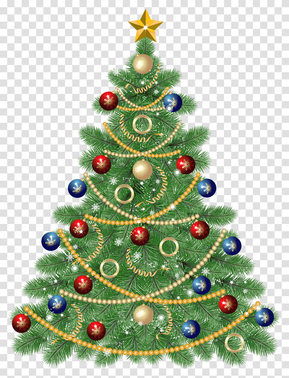 Large Christmas Tree With Clip Art Christmas Images Free, Ornament, Plant Transparent Png