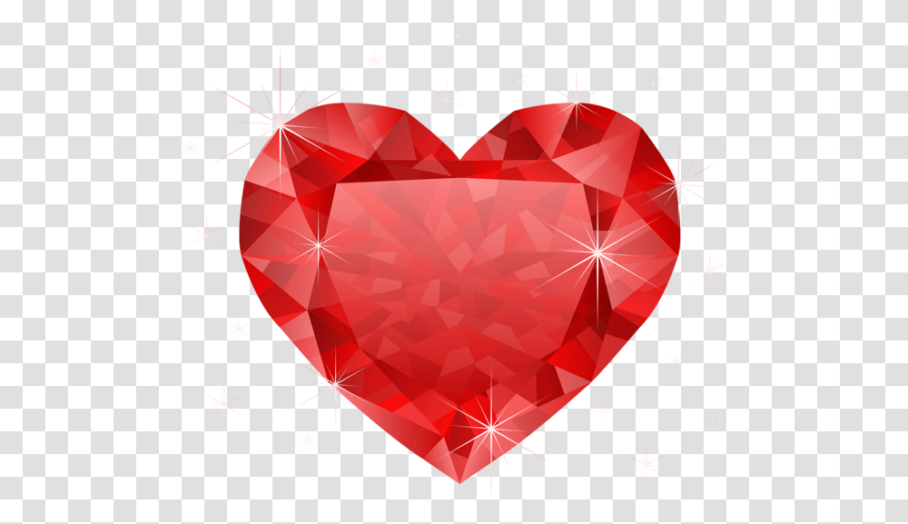 Large Diamond Red Heart Gallery, Maroon, Flare, Light Transparent Png