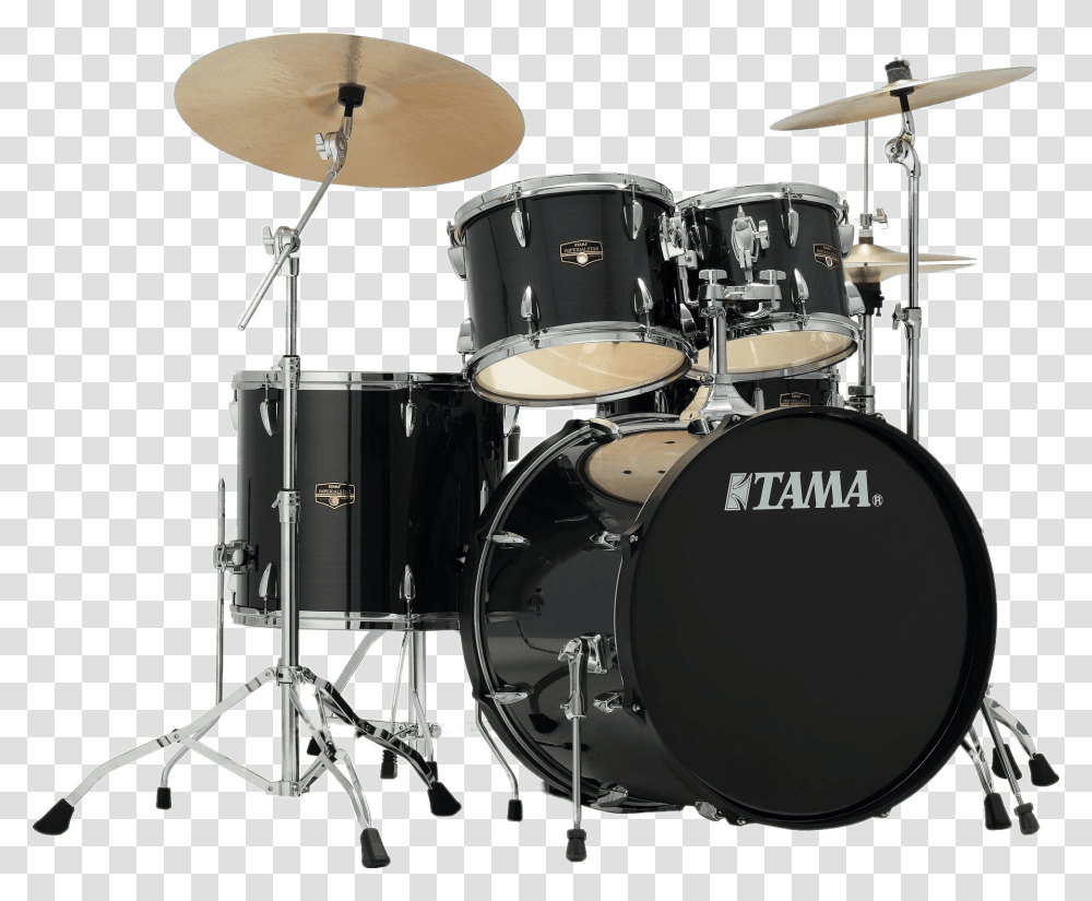 Large Drum Kit Tama Imperialstar Drum Set, Percussion, Musical Instrument Transparent Png