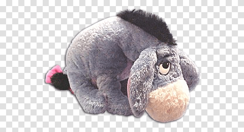 Large Eeyore Plush Toy Donkey Disney Stuffed Toy, Animal, Bird, Sea Life, Beak Transparent Png