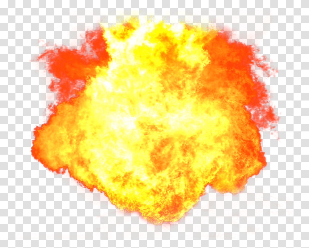 Large Fire Explosion Image Fire Image Hd, Bonfire, Flame Transparent Png