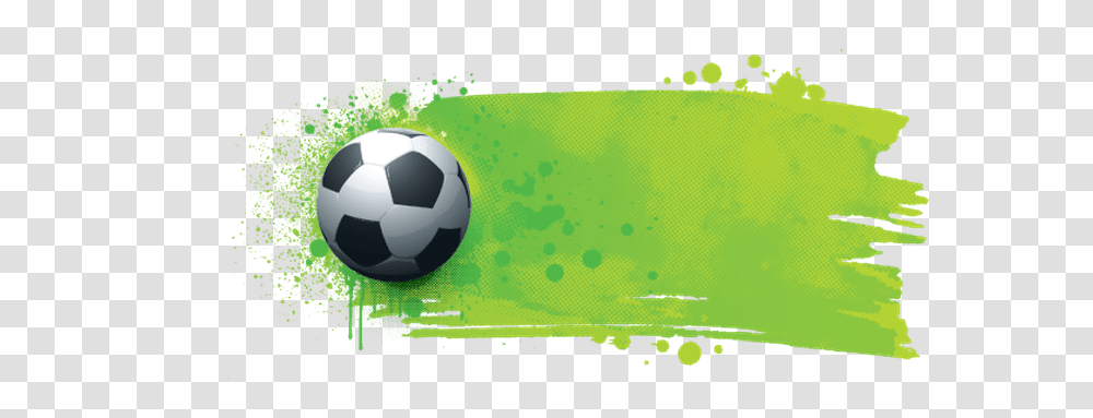 Large Football Grunge Banner, Soccer Ball, Team Sport, Sports Transparent Png