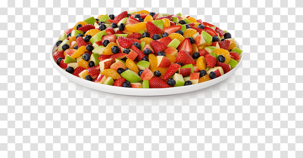 Large Fruit TraySrc Https Chick Fil A Fruit Tray Price, Salad, Food, Plant, Birthday Cake Transparent Png