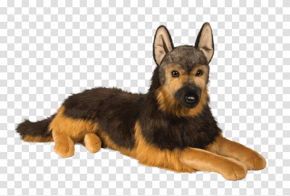 Large German Shepherd Plush, Dog, Pet, Canine, Animal Transparent Png