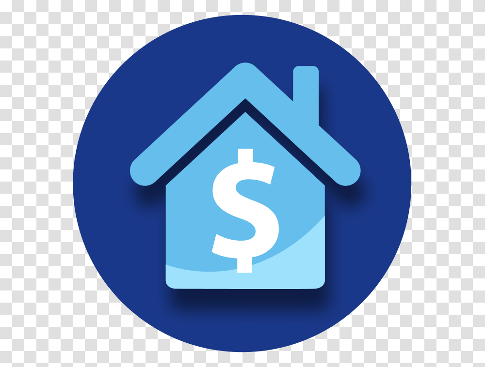 Large Home Icon, Number, Logo Transparent Png