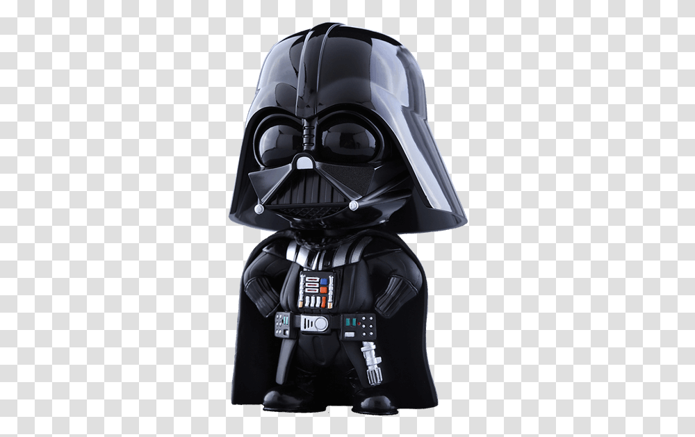 Large Hot Toys Cosbaby Darth Vader, Helmet, Apparel, Robot Transparent Png