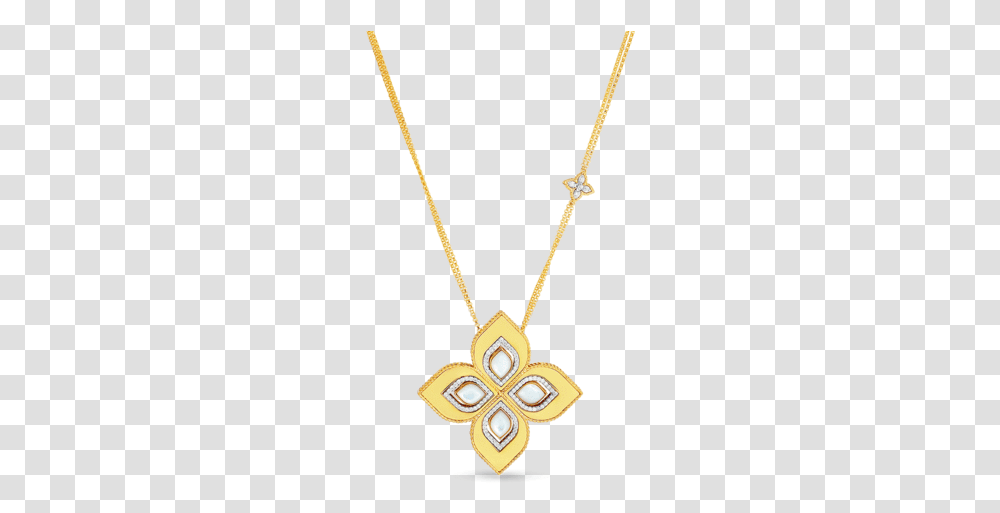 Large Mother Of Pearl Amp Diamond Flower Pendant Pendant, Accessories, Accessory, Necklace, Jewelry Transparent Png