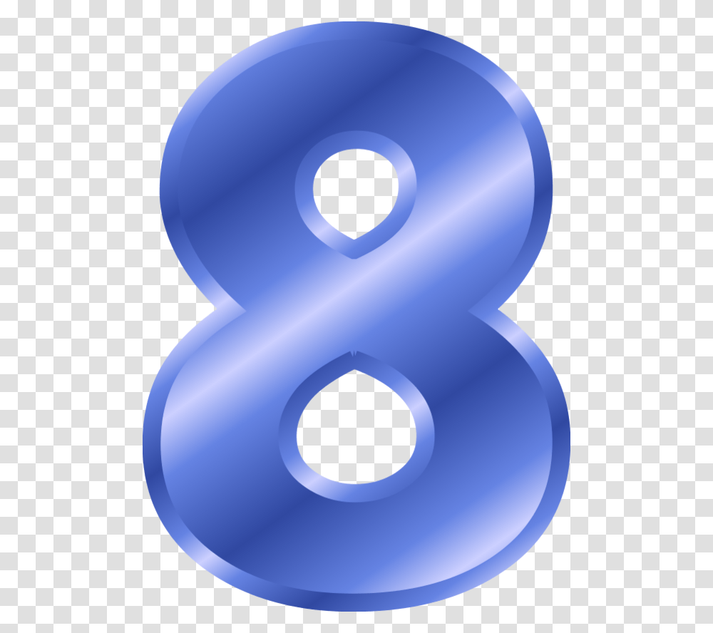 Large Number 8 0, Alphabet, Hole Transparent Png