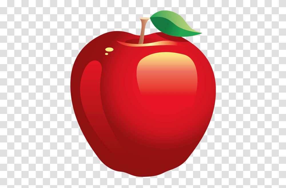 Large Painted Red Apple, Plant, Fruit, Food, Balloon Transparent Png