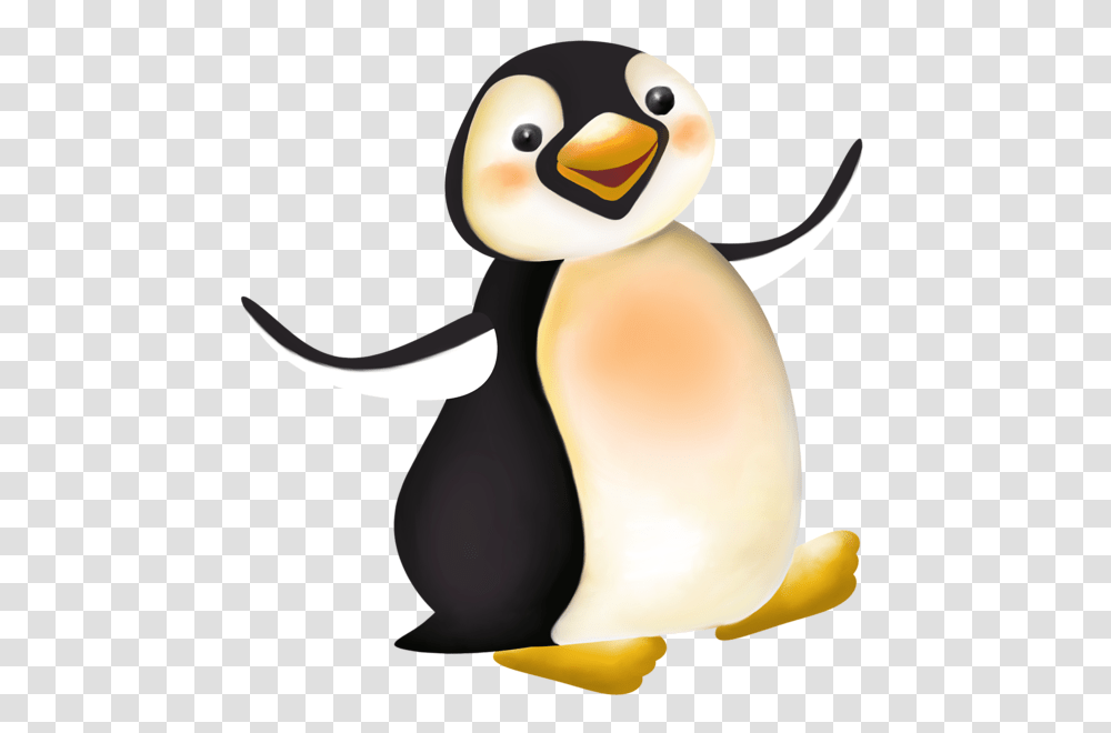 Large Penguin Cartoon, Bird, Animal, Snowman, Winter Transparent Png
