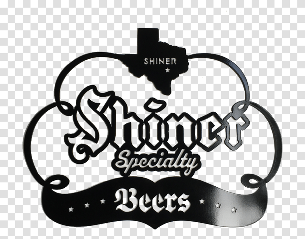Large Shiner Premium Steel Logo Sign Shiner Bock Logo, Trademark, Emblem Transparent Png