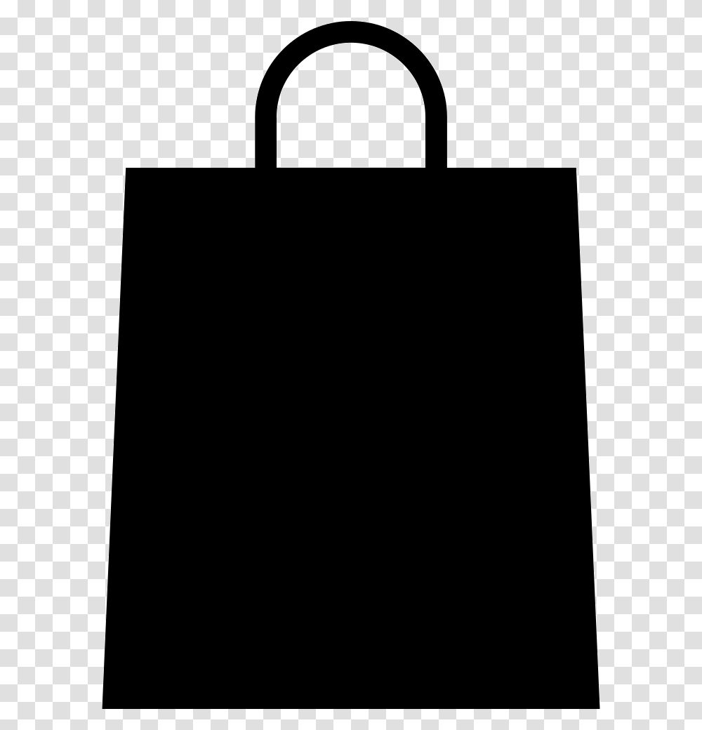 Large Shop Bag White Shopping Bag Icon, Silhouette, Tote Bag Transparent Png