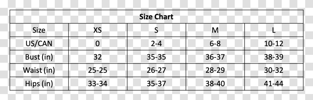 Large Size Chart Size Chart Parcel22 Small Size Chart, Gray Transparent Png