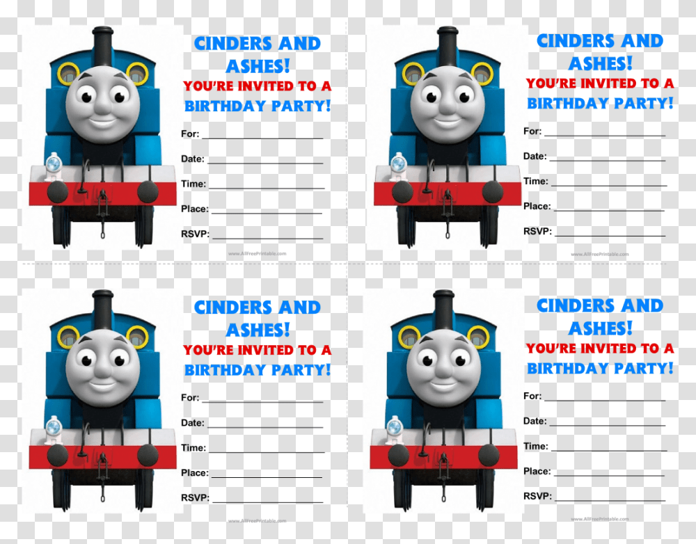 Large Size Of Thomas Friends Personalized Birthday Remera De Trenes, Label, Advertisement, Poster Transparent Png