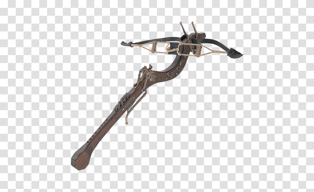 Large Slingshot Style Crossbow, Arrow, Weapon, Weaponry Transparent Png