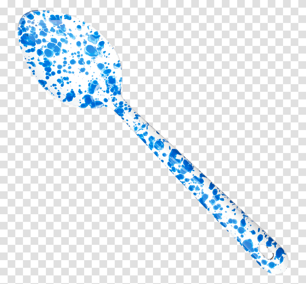 Large Spoon Blue Marble, Cutlery Transparent Png