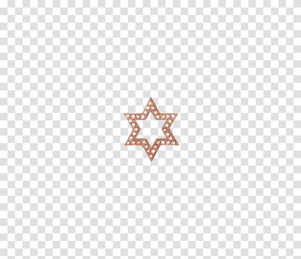 Large Star Of David With Pave White Diamonds Jennifer Fisher, Star Symbol, Cross Transparent Png