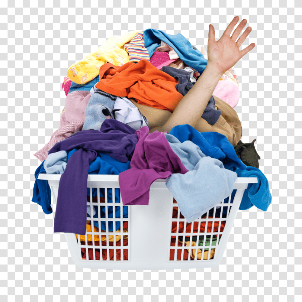 Large Suitcaseags, Laundry, Basket, Person, Human Transparent Png