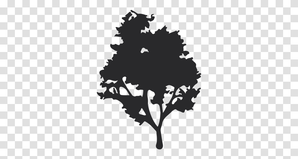 Large Tree Vector & Svg Vector File Vetor De Arvore, Silhouette, Insect, Animal, Nature Transparent Png