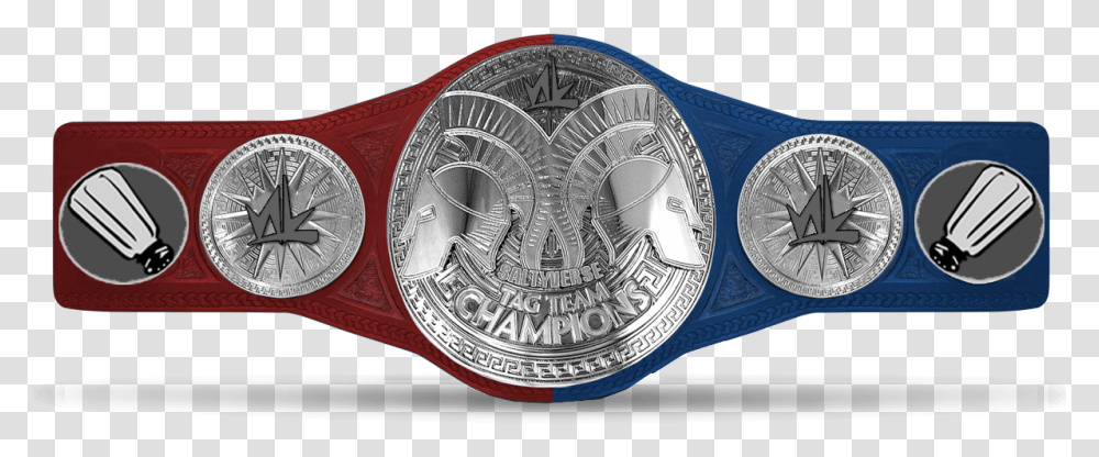 Large Wwe Tag Team Championship 2019, Buckle, Wristwatch, Clock Tower, Architecture Transparent Png