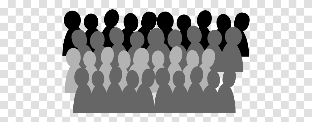 Larger Crowd Clip Arts For Web, Rug, Fence, Silhouette, Picket Transparent Png