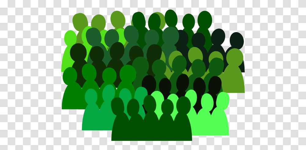 Larger Very Green Crowd Clip Arts Green Teamwork Clipart People, Rug, Graphics, Text, Person Transparent Png