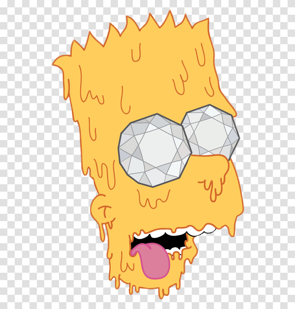 Largest Collection Of Free To Edit Bart Simpson Stickers Cool Cover Photo For Facebook, Honey, Food, Cushion, Honeycomb Transparent Png