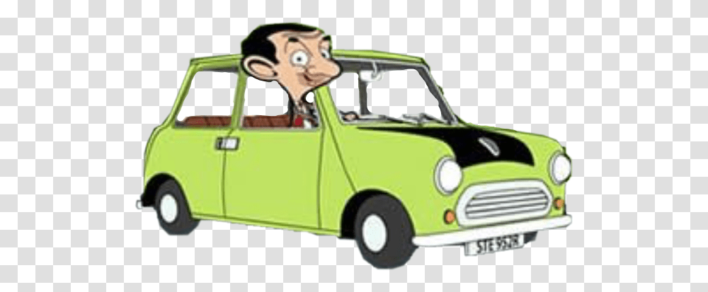 Largest Collection Of Free To Edit Mrbean Stickers, Vehicle, Transportation, Car, Van Transparent Png