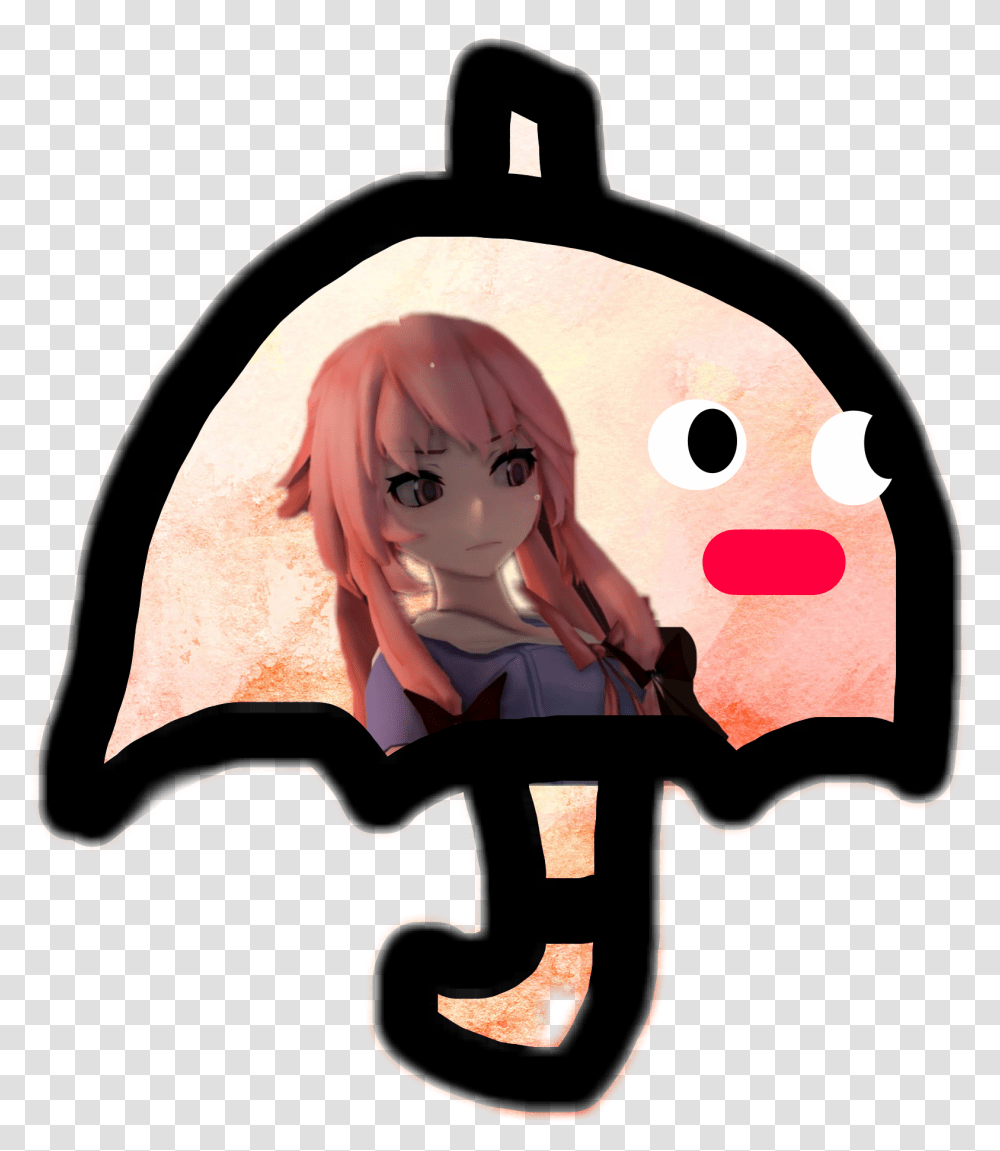 Largest Collection Of Free To Edit Yuno Gasai Stickers, Label, Person Transparent Png