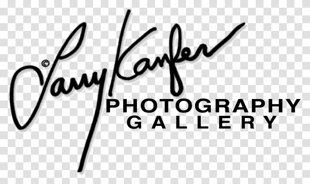 Larry Kanfer Photography Gallery Larry Kanfer, Handwriting, Signature, Autograph Transparent Png