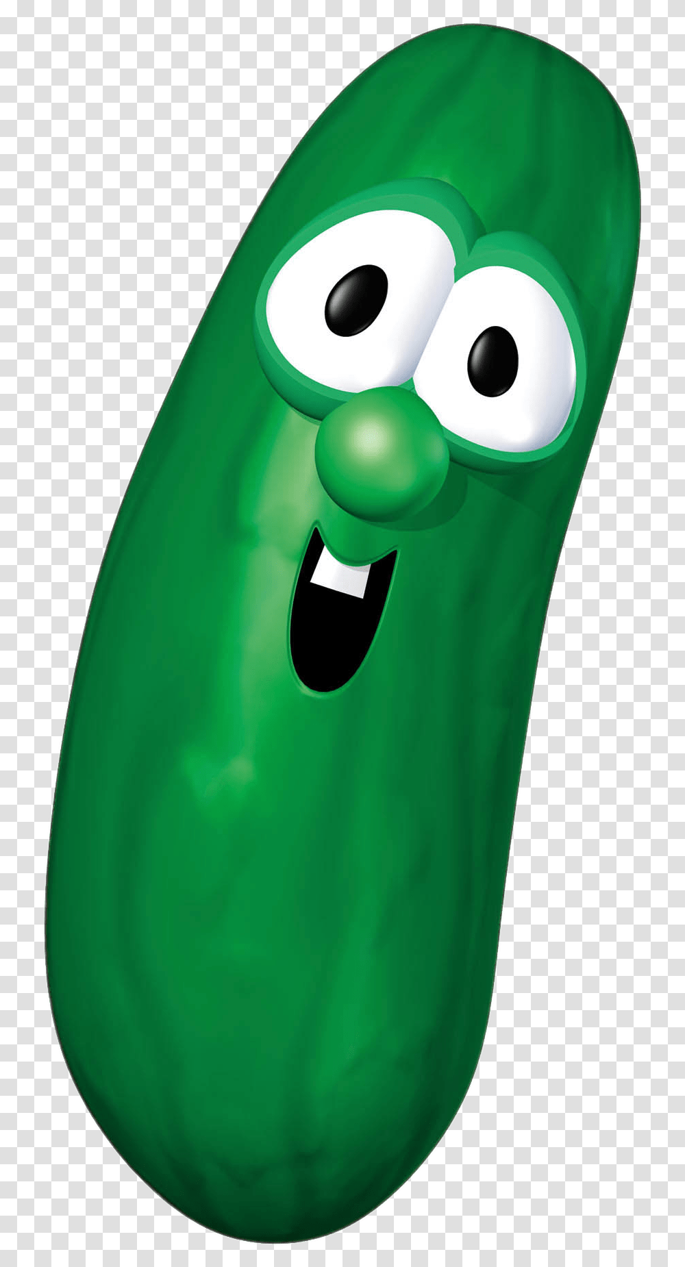 Larry The Cucumber Veggie Tales Larry The Cucumber All, Alien, Inflatable, Green, Pac Man Transparent Png