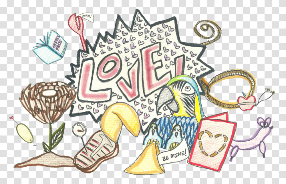 Larry The Lobster, Doodle, Drawing, Label Transparent Png