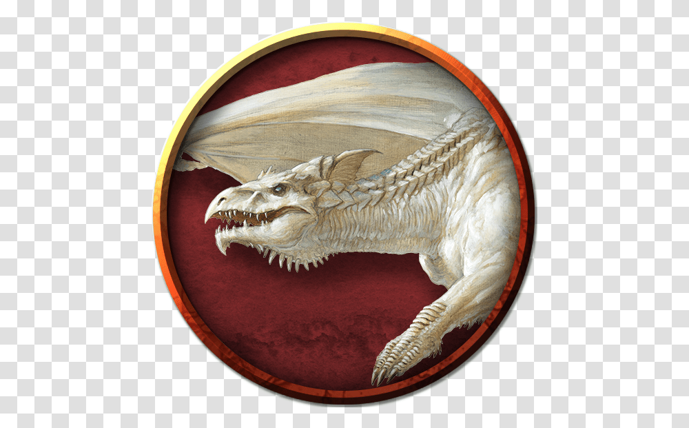 Lars Grant West Dragons Image White Dragon Token, Snake, Reptile, Animal Transparent Png