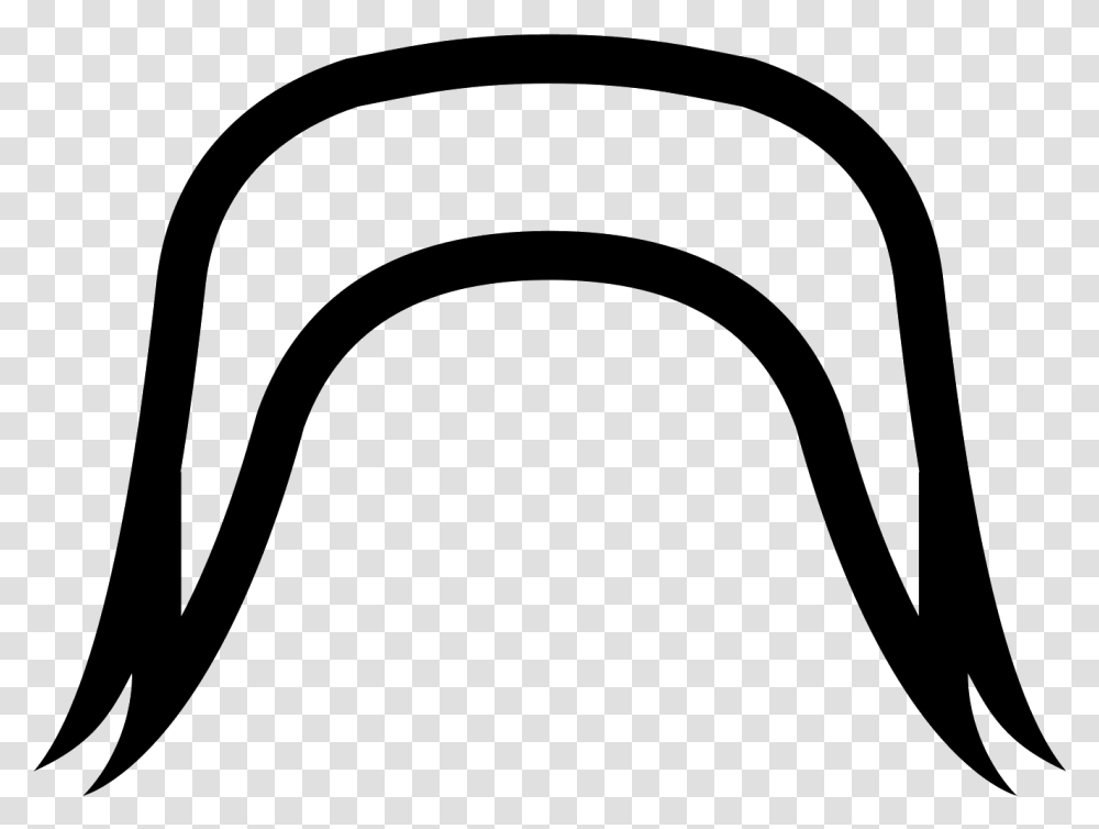 Lars The Viking Mustache Icon, Gray, World Of Warcraft Transparent Png