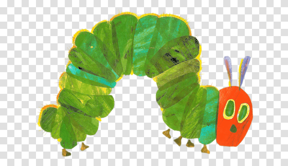 Larva Very Hungry Caterpillar, Leaf, Plant, Green, Veins Transparent Png