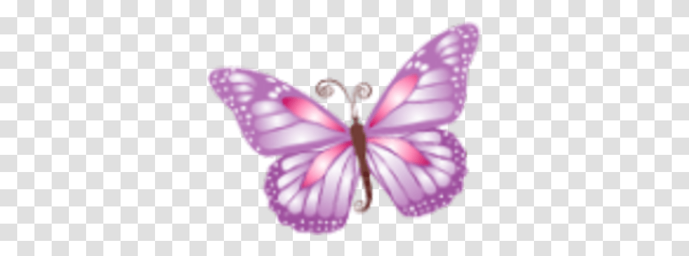 Las Mariposas Butterfly Icon, Purple, Insect, Invertebrate, Animal Transparent Png