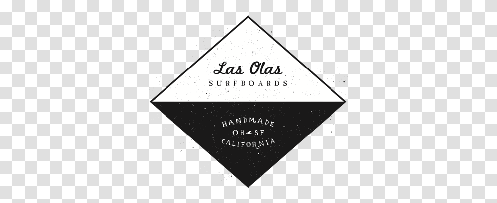Las Olas Surfboards Surfboard Background, Triangle, Text, Label, Lighting Transparent Png
