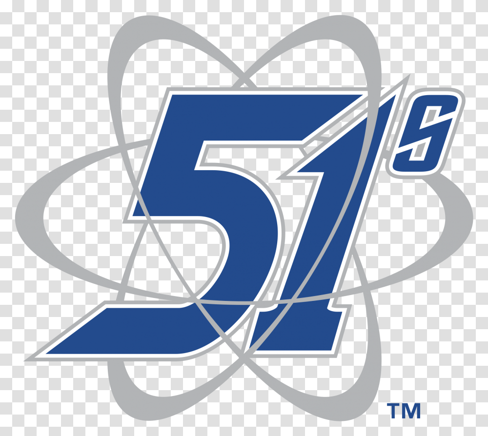 Las Vegas 51s Logo & Svg Vector Freebie Supply Minor League Baseball Logos, Number, Symbol, Text, Lawn Mower Transparent Png