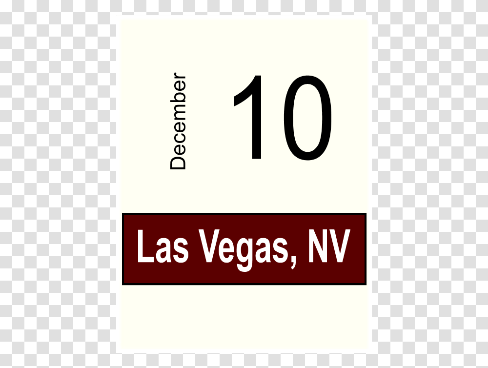 Las Vegas Nv December 10Title Las Vegas Nv December Carmine, Number Transparent Png