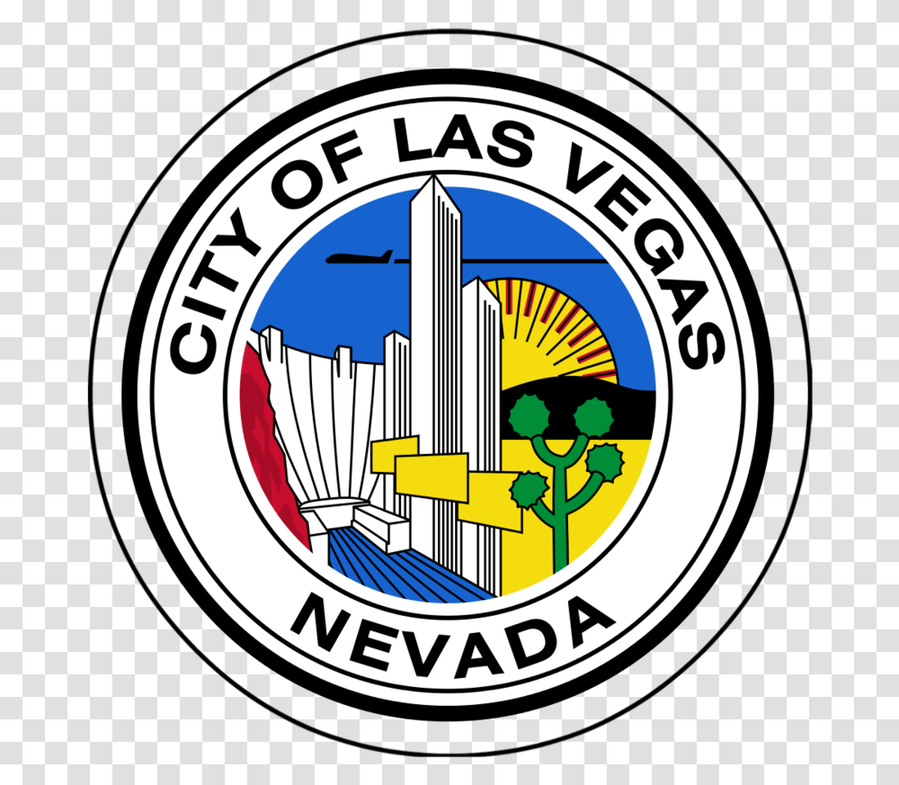 Las Vegas Seal City Of Las Vegas, Logo, Trademark, Emblem Transparent Png